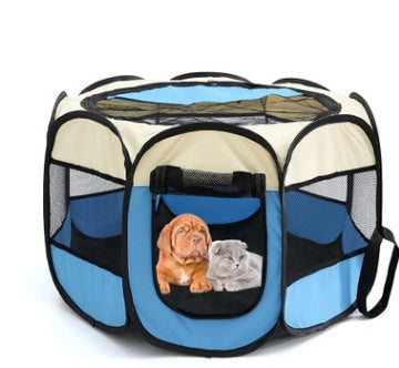 Portable Fast Folding Octagonal Pet Fence – Waterproof, Durable Pet Cage - Bark Buddy Store