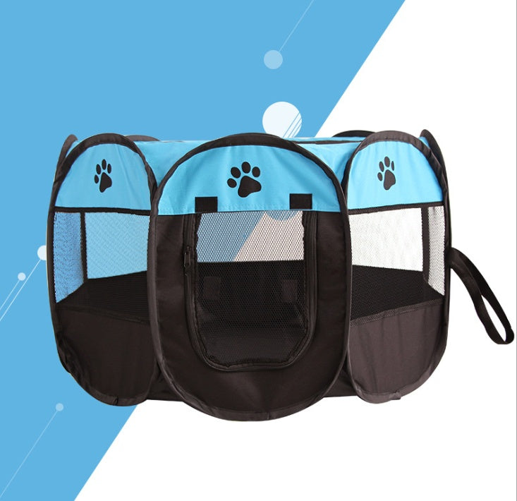 Portable Fast Folding Octagonal Pet Fence – Waterproof, Durable Pet Cage - Bark Buddy Store