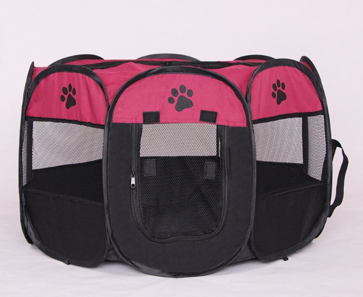 Portable Fast Folding Octagonal Pet Fence – Waterproof, Durable Pet Cage - Bark Buddy Store