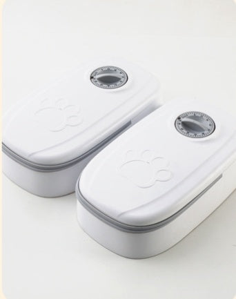 Automatic Pet Feeder Smart Food Dispenser For Cats Dogs Timer Stainless Steel Bowl Auto Dog Cat Pet Feeding Pets Supplies - Bark Buddy Store