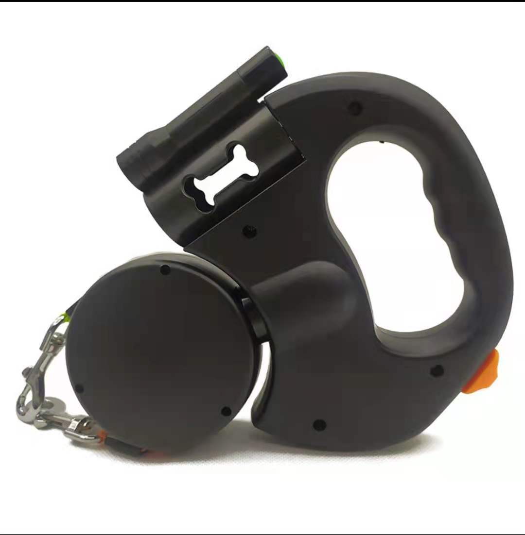 Retractable Dual Leash for Dogs with Reflective Lights and Swivel - Bark Buddy Store