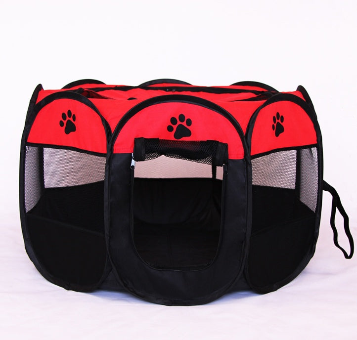 Portable Fast Folding Octagonal Pet Fence – Waterproof, Durable Pet Cage - Bark Buddy Store