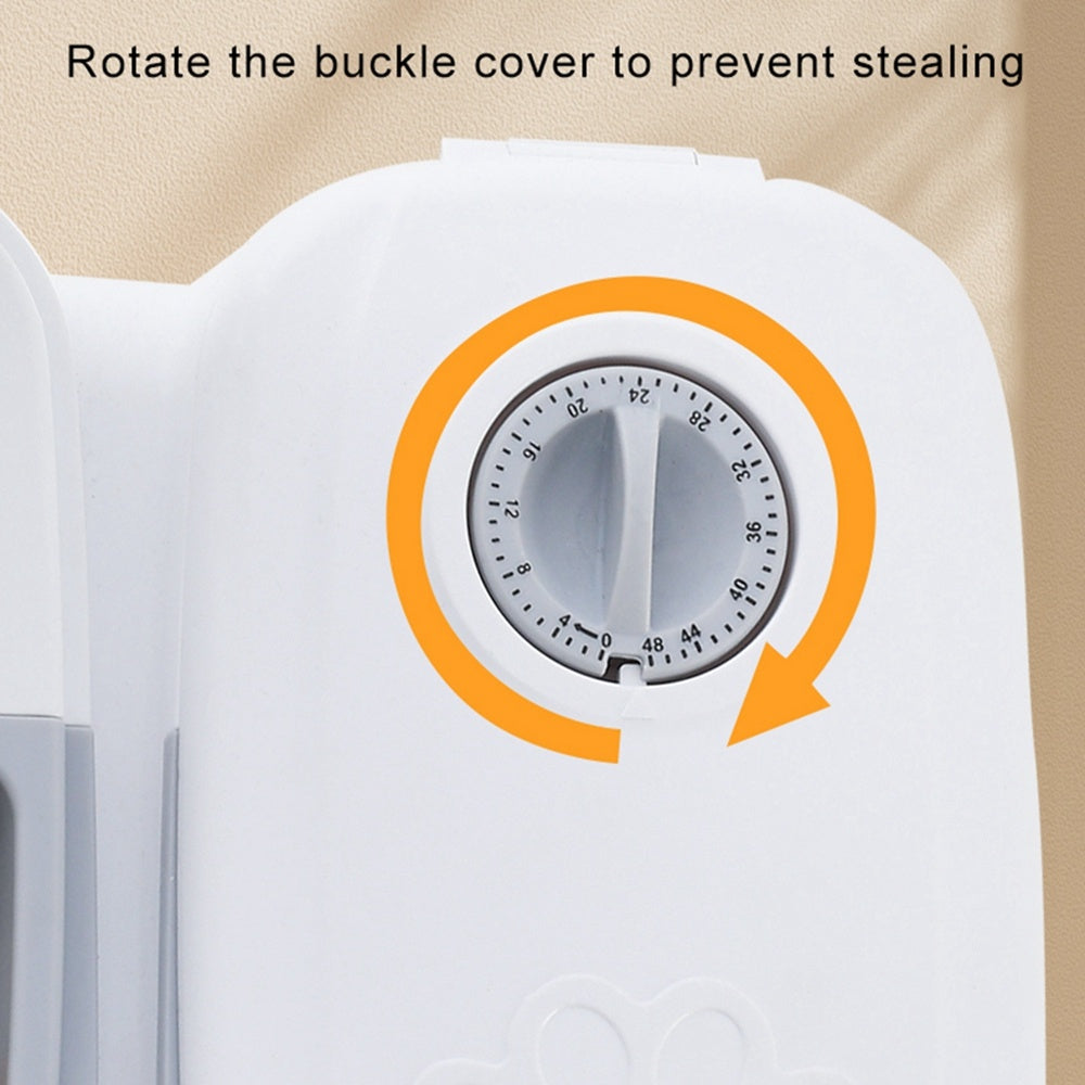Automatic Pet Feeder Smart Food Dispenser For Cats Dogs Timer Stainless Steel Bowl Auto Dog Cat Pet Feeding Pets Supplies - Bark Buddy Store