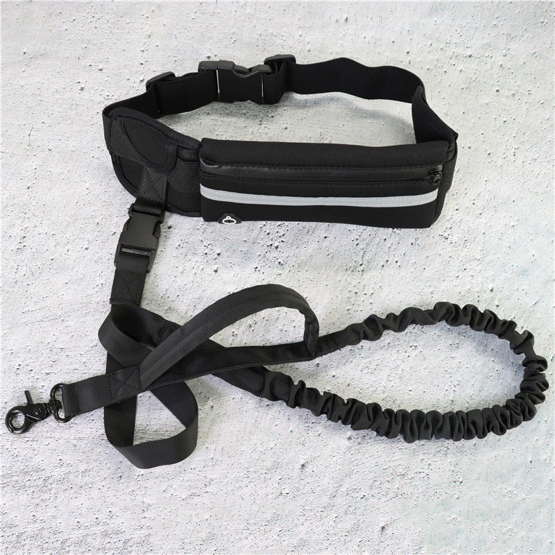 Ultimate Hands-Free Dog Leash with Shock Absorbing Bungee and Storage - Bark Buddy Store
