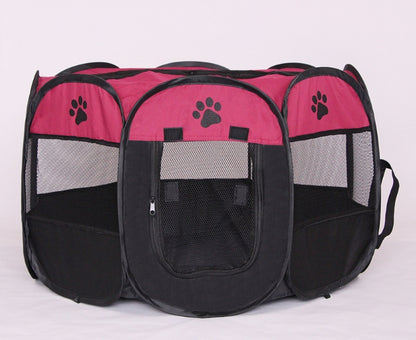 Portable Fast Folding Octagonal Pet Fence – Waterproof, Durable Pet Cage - Bark Buddy Store