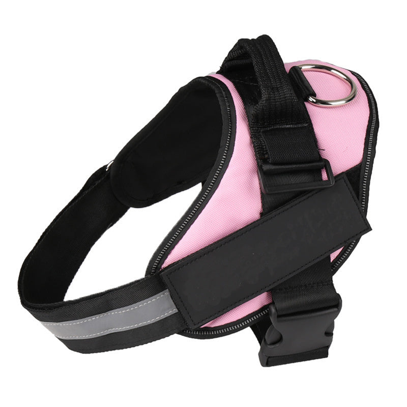Personalized trendy No-Pull Dog Harness – Reflective, Breathable, Adjustable Fit - Bark Buddy Store