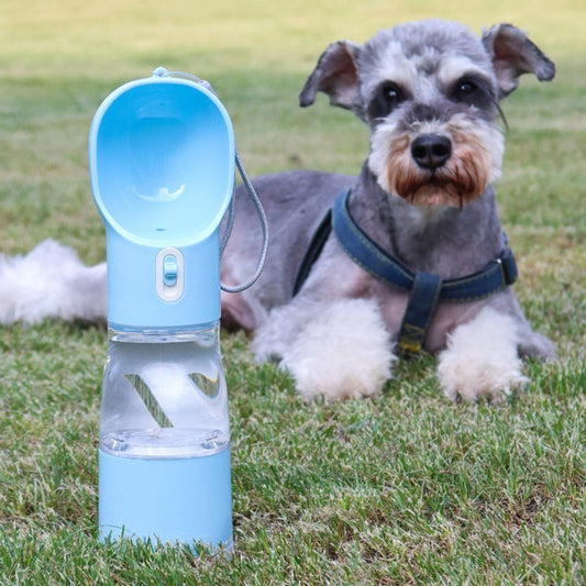 Portable Pet Mug with Water cup and Waste Bag for Dogs - Bark Buddy Store