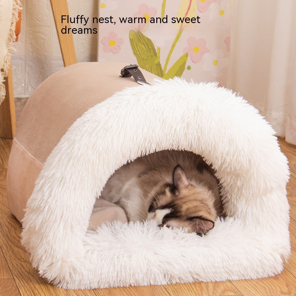 🐾 Cozy Plush Pet House – Comfort Meets Style