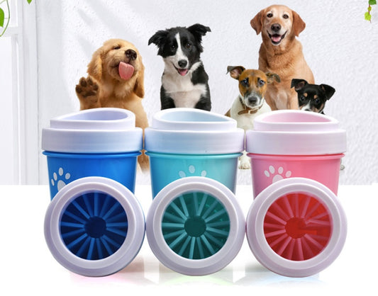 Dog Foot Cleaning Cup – Easy & Safe Silicone Paw Cleaner