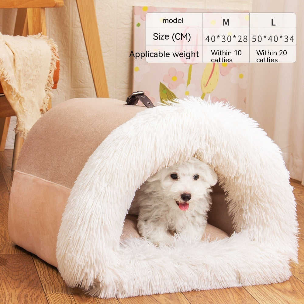 🐾 Cozy Plush Pet House – Comfort Meets Style