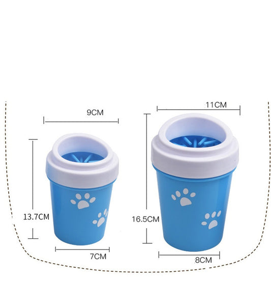 Dog Foot Cleaning Cup – Easy & Safe Silicone Paw Cleaner
