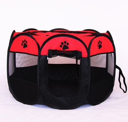 Portable Fast Folding Octagonal Pet Fence – Waterproof, Durable Pet Cage - Bark Buddy Store
