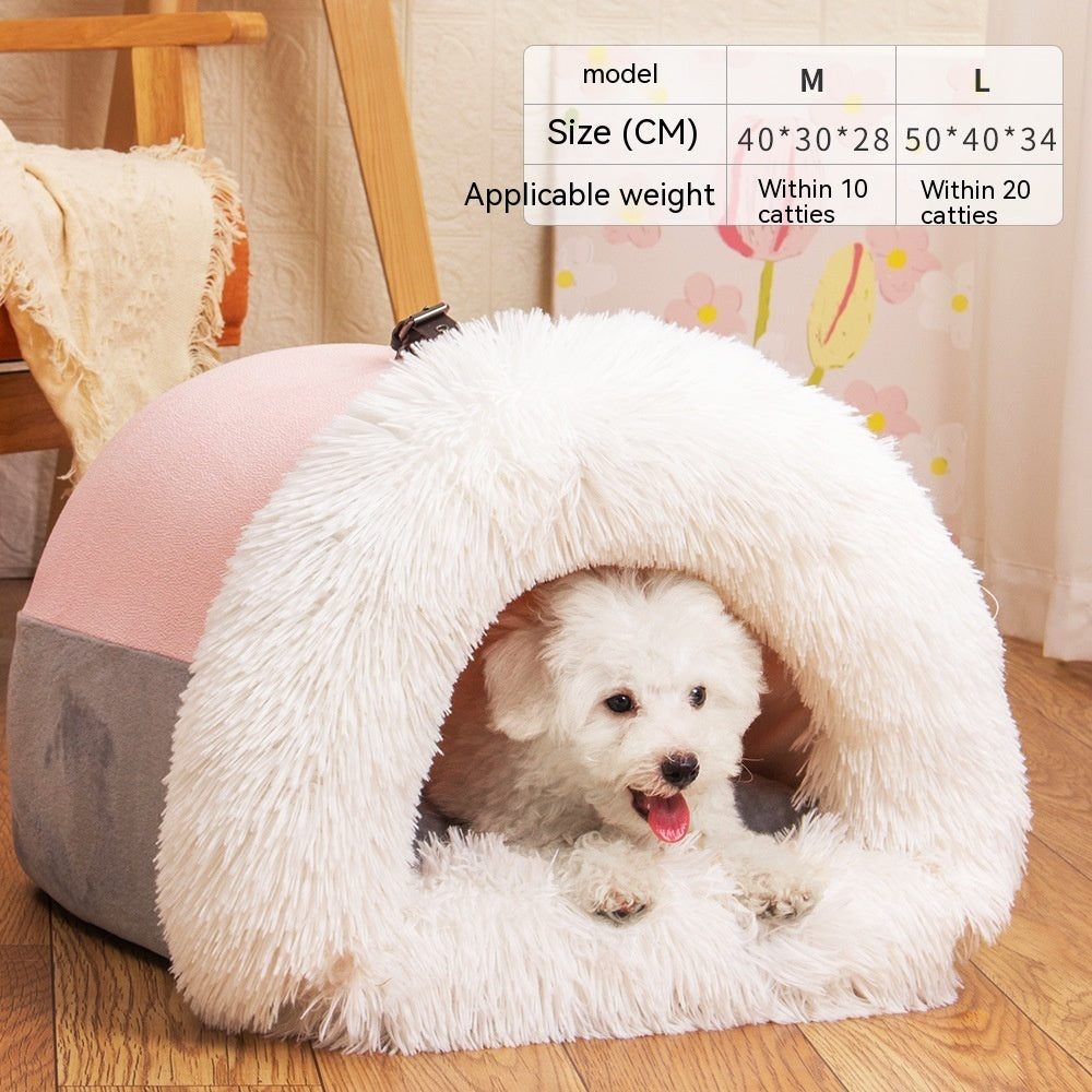 🐾 Cozy Plush Pet House – Comfort Meets Style