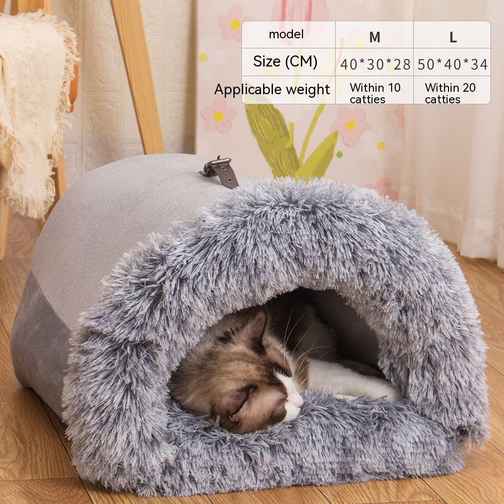 🐾 Cozy Plush Pet House – Comfort Meets Style